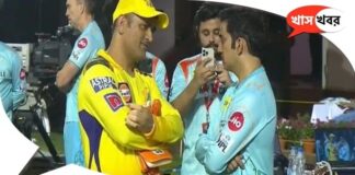 IPL 2022: Gautam Gambhir's reaction to the victory against CSK went viral, met Dhoni after the match